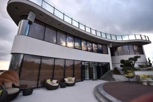 Balkón nebo terasa v ubytování LETO Boutique Hotel Zugdidi
