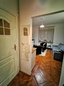 Część wypoczynkowa w obiekcie Krakow Centrum Gurgacza Apartments