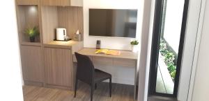 Köök või kööginurk majutusasutuses Mia Casa Hotel