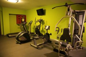 Palestra o centro fitness di Design Oberosler Hotel