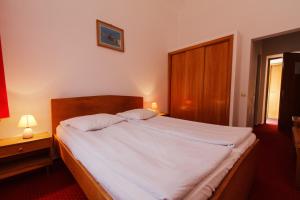 Postel nebo postele na pokoji v ubytování Hotel Teilor