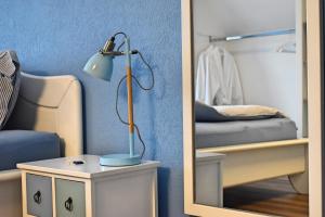 Ein Bett oder Betten in einem Zimmer der Unterkunft Gasthaus Sternen