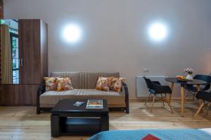 Predel za sedenje v nastanitvi Wine Inn Borjomi Aparthotel