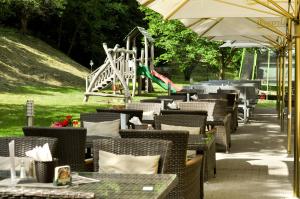 Zahrada ubytování Hotel Garni