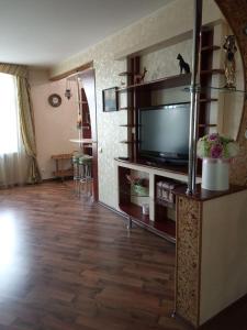 TV a/nebo společenská místnost v ubytování PaulMarie Apartments on Kyrova