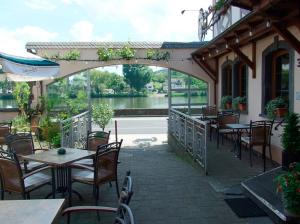 Balkón nebo terasa v ubytování Hotel Gülser Weinstube