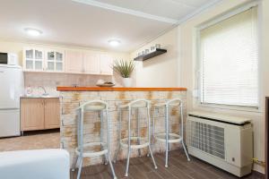 Kuchyňa alebo kuchynka v ubytovaní Bier-Lak Apartman House 71