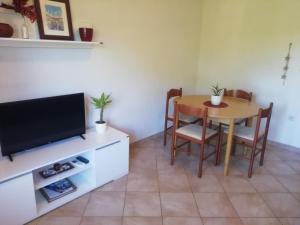 Televízia a/alebo spoločenská miestnosť v ubytovaní Apartments Jadranka Ivana Pula + 37 fotografií