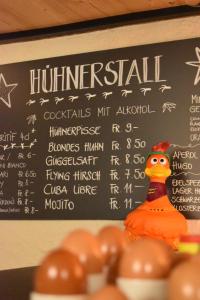 Ein Zertifikat, Auszeichnung, Logo oder anderes Dokument, das in der Unterkunft Gasthaus Sternen ausgestellt ist