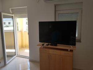 TV a/nebo společenská místnost v ubytování Apartments Margita