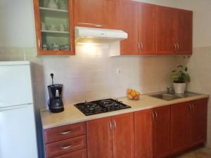 Kuchyňa alebo kuchynka v ubytovaní Apartments Jadranka Ivana Pula