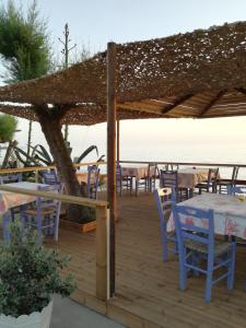 Restaurace v ubytování Akrogiali