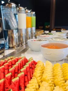 酒店内部或周边提供的食物