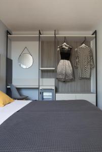 Postel nebo postele na pokoji v ubytování Locanda della Posta