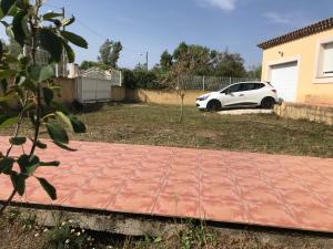 Zahrada ubytování Appartement à la mer