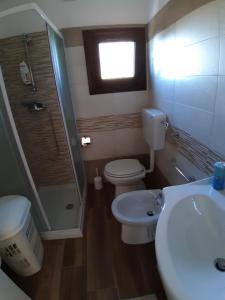 Een badkamer bij Casa vacanza nel cuore del Salento