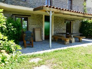 A garden outside Buchere Ville