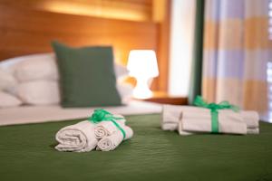 Postel nebo postele na pokoji v ubytování Murat Guesthouse