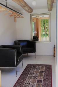 Posezení v ubytování Ferienwohnung Reichart