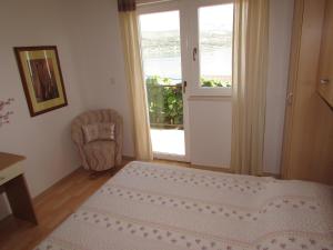 Postel nebo postele na pokoji v ubytování apartmani Mandic