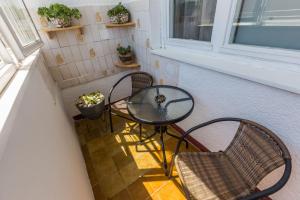 Balkón nebo terasa v ubytování Nina Apartment