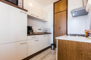 Kuchyň nebo kuchyňský kout v ubytování Nina Apartment