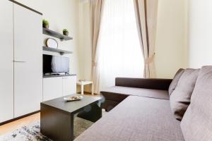 Posezení v ubytování Apartment Hálkova 5