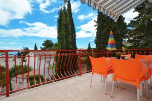 Balkón nebo terasa v ubytování Apartment House Juretic - 50 m from the beach