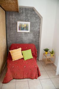 Posteľ alebo postele v izbe v ubytovaní 17 flats and Roof Garden