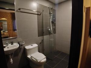 Koupelna v ubytování Hotel Westree KL Sentral