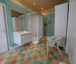 Koupelna v ubytování L'Étape Fagnarde - Bed, Breakfast & Sauna