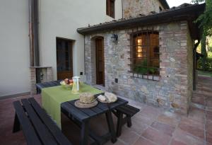 Patio nebo venkovní prostory v ubytování Borgo San Benedetto