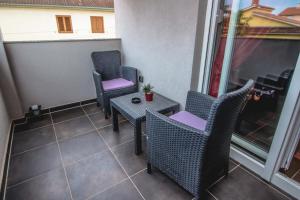 Posezení v ubytování Apartments Saric