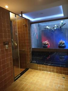 Koupelna v ubytování MUDU BREEZE MOTEL