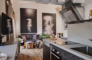 Kuchyňa alebo kuchynka v ubytovaní KitzHome City Apartments