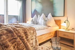 Posteľ alebo postele v izbe v ubytovaní KitzHome City Apartments