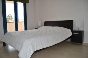 Postel nebo postele na pokoji v ubytování Las Olas Pili LOCDENIA