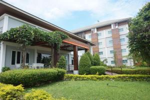 Zahrada ubytování Akelada Hotel