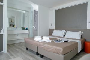 hu Roma Camping In Town客房内的一张或多张床位