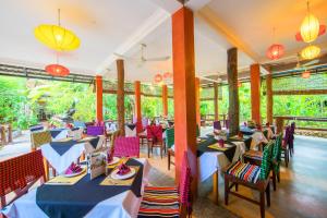 Restaurace v ubytování Le Jardin d'Angkor Hotel & Resort