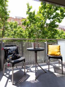 Posedenie v ubytovaní Mediterranean Barcelona Apartments