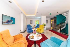 Posezení v ubytování Eastanbul Suites