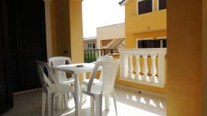A balcony or terrace at Casa Vacanza Miramare