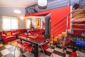 Posezení v ubytování Apartments Saric