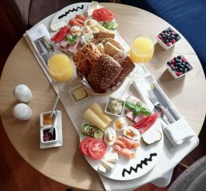 
Frühstücksoptionen für Gäste der Unterkunft Soleil Boutique H
