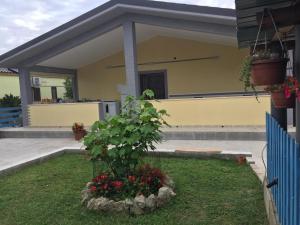 a house with a plant in the yard at Da Nonna Laura al Circeo in San Felice Circeo