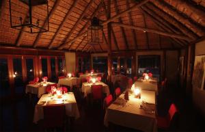 Restaurace v ubytování Thanda Safari