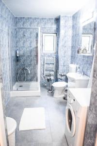 Koupelna v ubytování Spacious and cozy 3BD+Terrace Couples Apartment