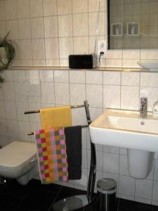 Phòng tắm tại Villa Jucunda