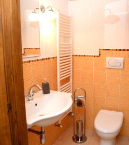 Kúpeľňa v ubytovaní Casetta Simoncelli